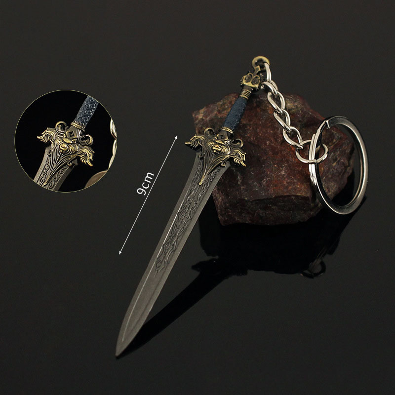 Bloodborne Cosplay Prop - 9cm Mini Weapon sword Model Keychain