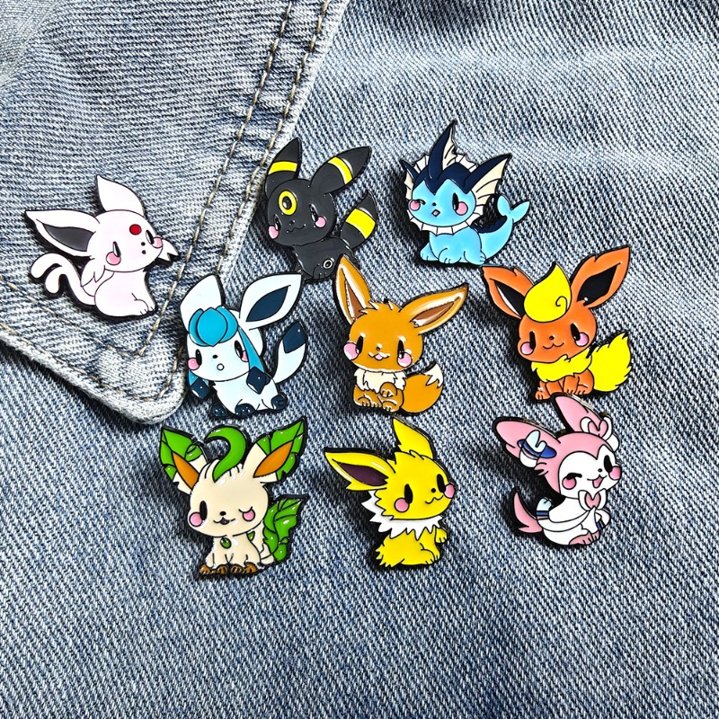 Cosplay Prop Bag - Hot 9 Pcs Anime Elf Brooch