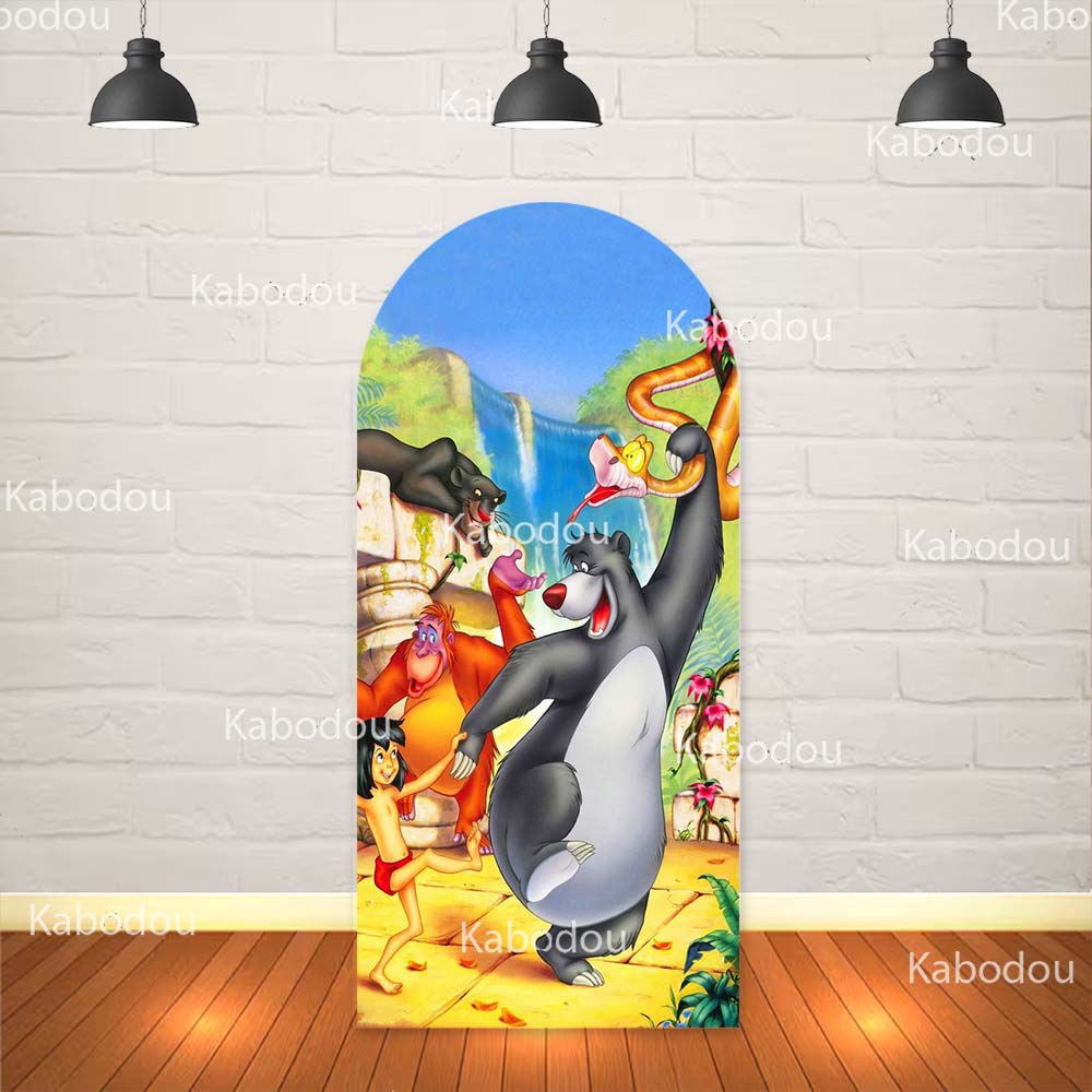 The Jungle Book Backdrop Arch  - مراجعة Cosplay Prop Book وسعره