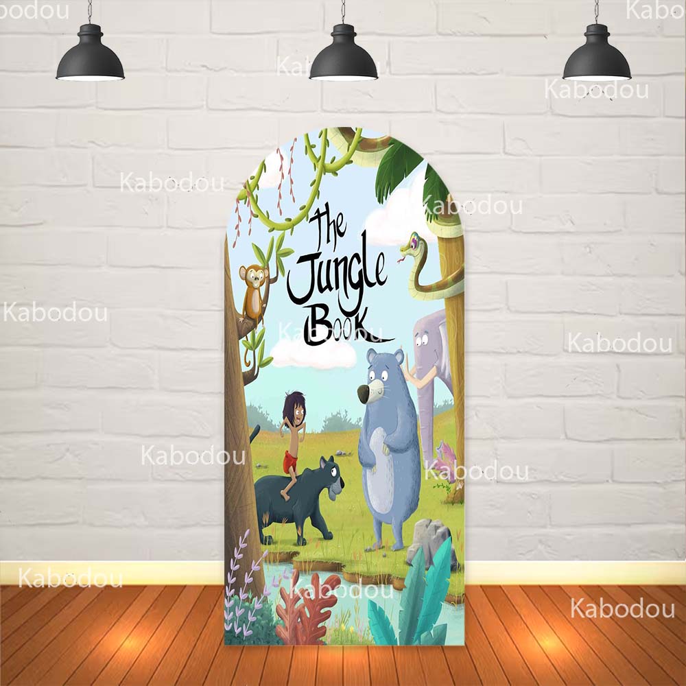 The Jungle Book Backdrop Arch  - مراجعة Cosplay Prop Book وسعره