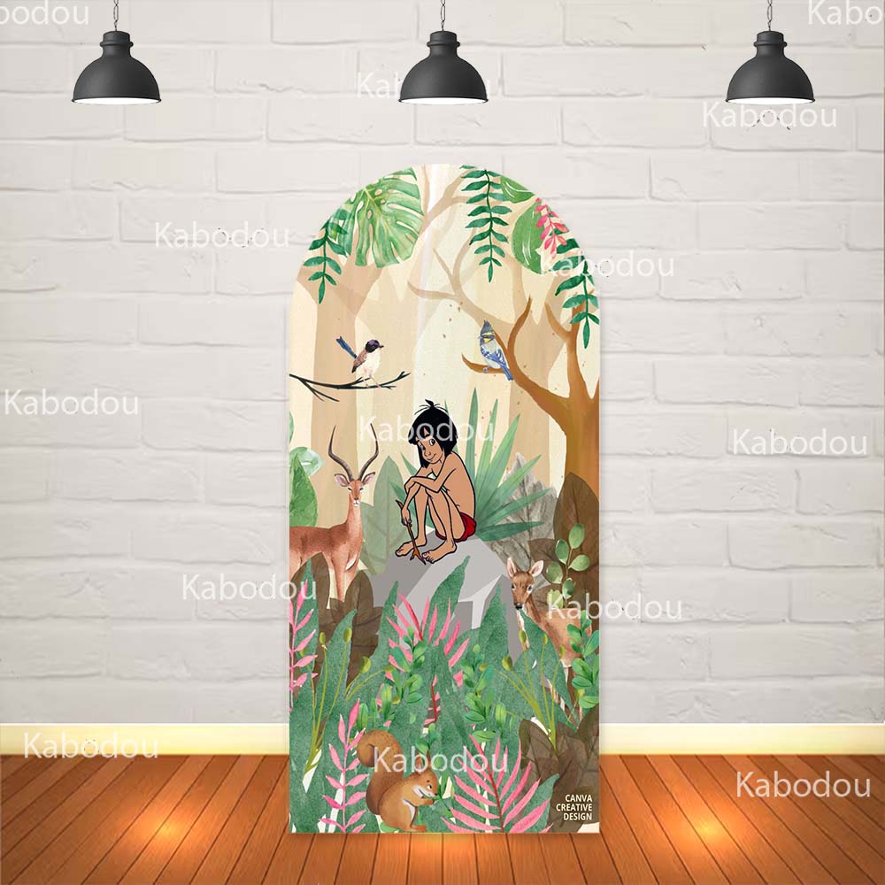 The Jungle Book Backdrop Arch  - مراجعة Cosplay Prop Book وسعره