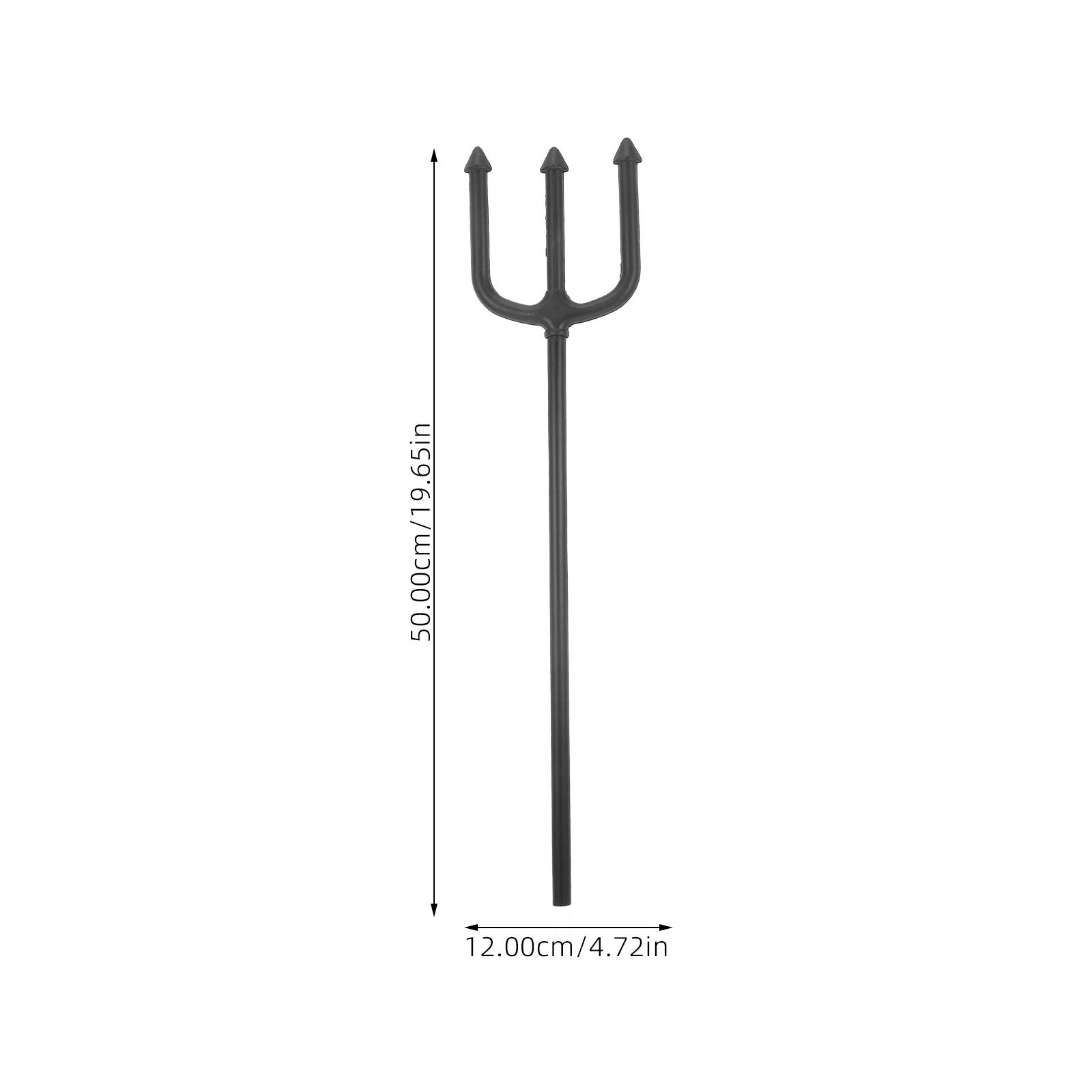 Devil Fork Prop Halloween Deco - مراجعة Cosplay Material For Prop وسعره