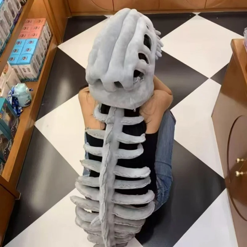 Creative Fishbone Shaped Plush - مراجعة Fishbones Cosplay Prop وسعره