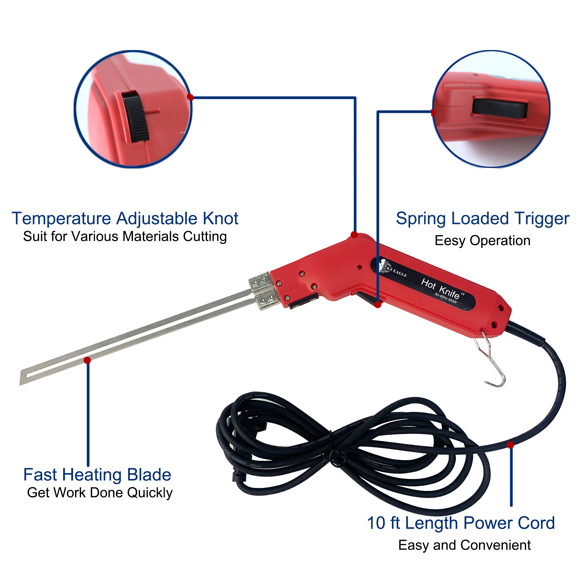 Electric Foam Cutter Kit Foam  - مراجعة Craft Knife Set وسعره