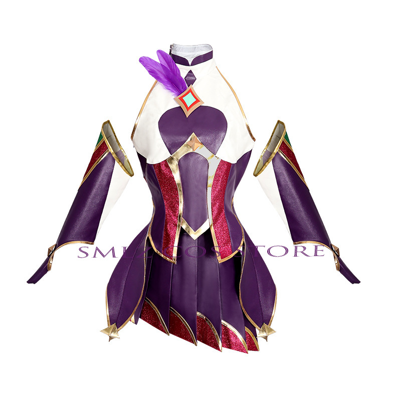 Game LOL Star Guardian Xayah C - مراجعة Cosplay Material For Prop وسعره