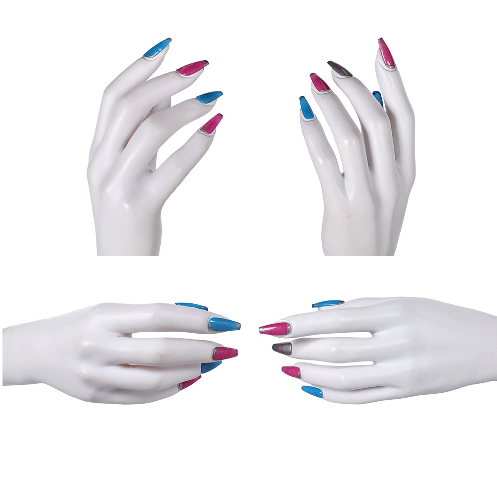 Jinx Nail Beauty Cosplay  Mani - مراجعة Cosplay Prop Blueprints وسعره