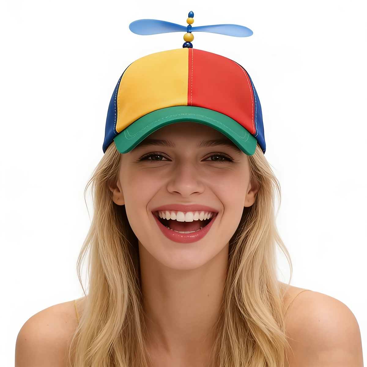 Funny Multicolor Propeller Hat - مراجعة Flamethrower Cosplay Prop وسعره