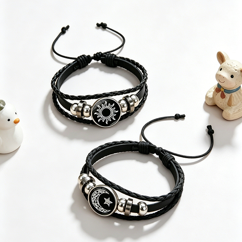 2Pcs Glow in the Dark Sun Moon - مراجعة Snap Fastener Set وسعره