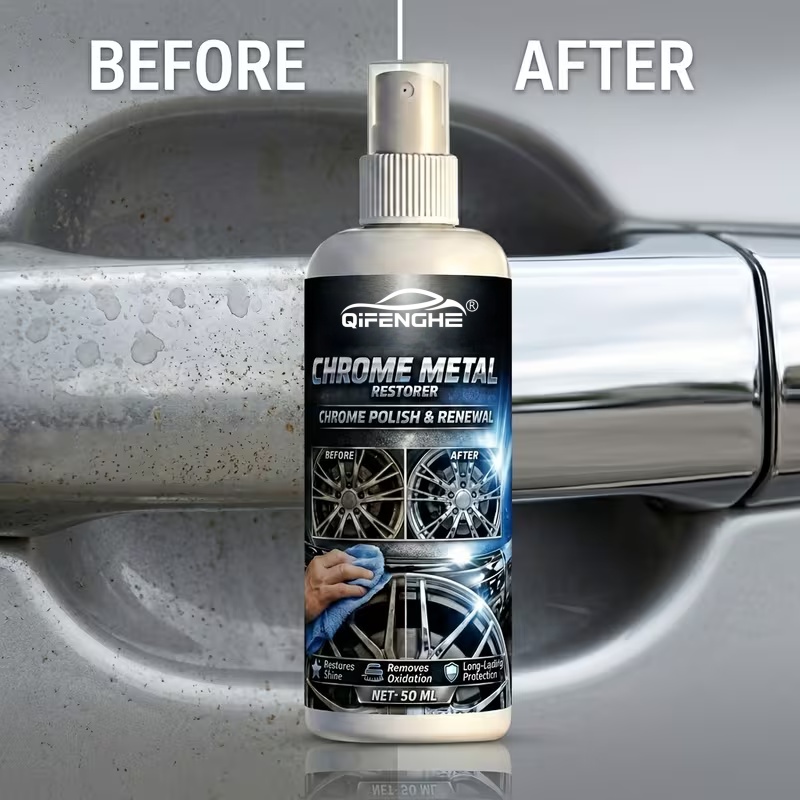 Chrome Metal Polish & Renewal  - مراجعة Metallic Spray Paint وسعره
