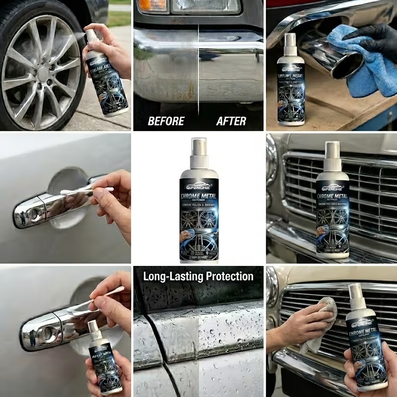 Chrome Metal Polish & Renewal  - مراجعة Metallic Spray Paint وسعره