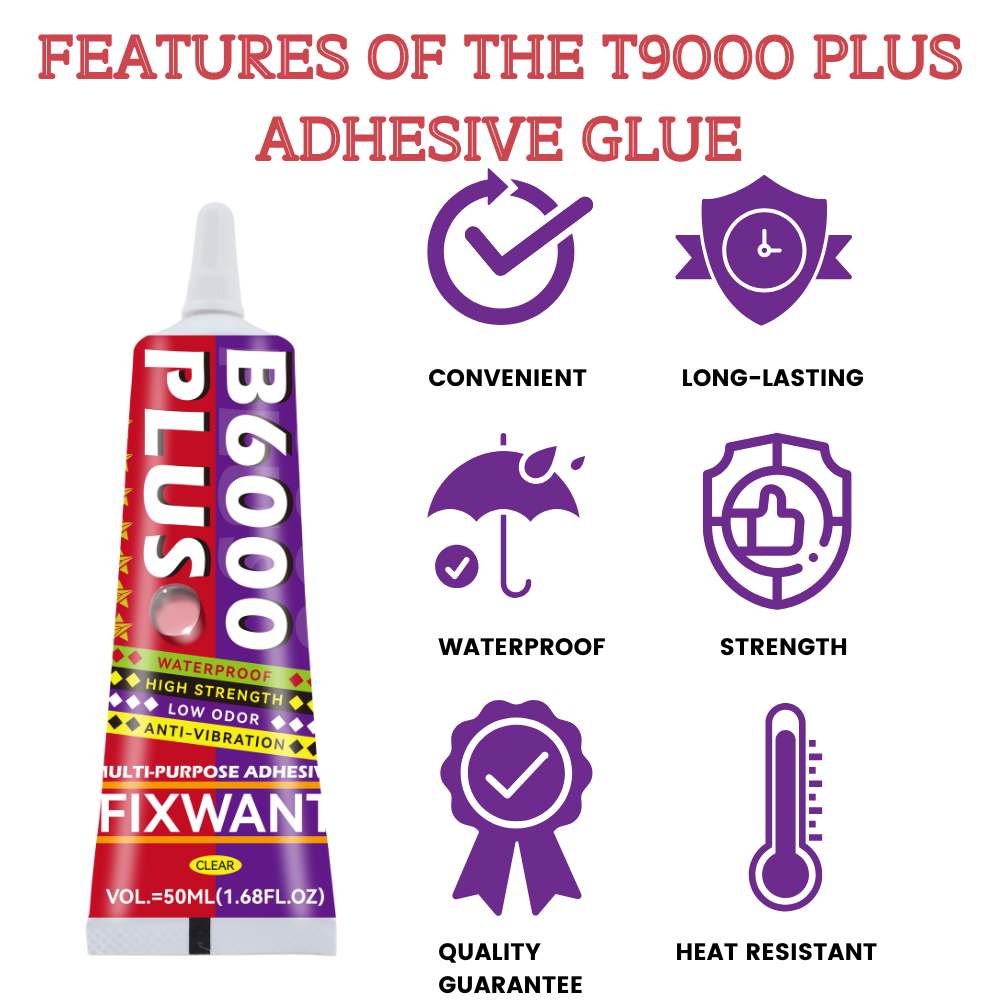 B6000 PLUS 15/50/110ML Clear C - مراجعة Contact Cement Glue وسعره