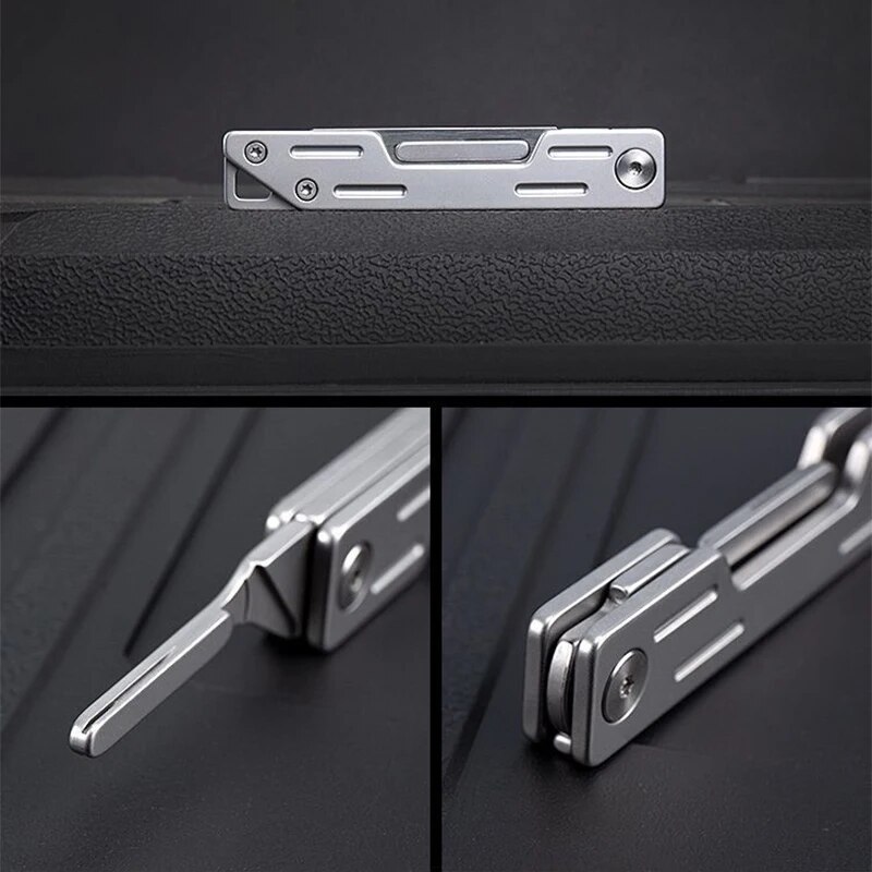 Folding Knife Stainless Steel  - مراجعة Craft Knife Set وسعره