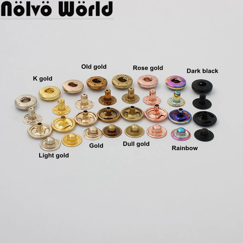20-100 Sets Rainbow 12mm 10 Co - مراجعة Snap Fastener Set وسعره