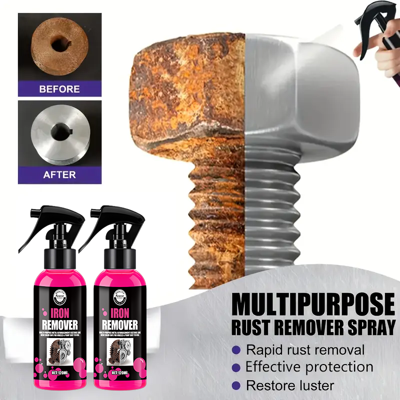 All-Purpose Rust Remover Spray - مراجعة Metallic Spray Paint وسعره