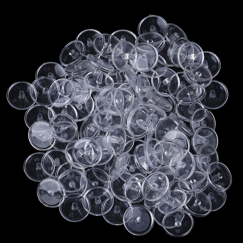 50 Set Clear KAM Resin Snap Bu - مراجعة Snap Fastener Set وسعره