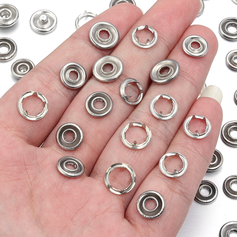 SAUVOO 50sets Iron Snap Button - مراجعة Snap Fastener Set وسعره