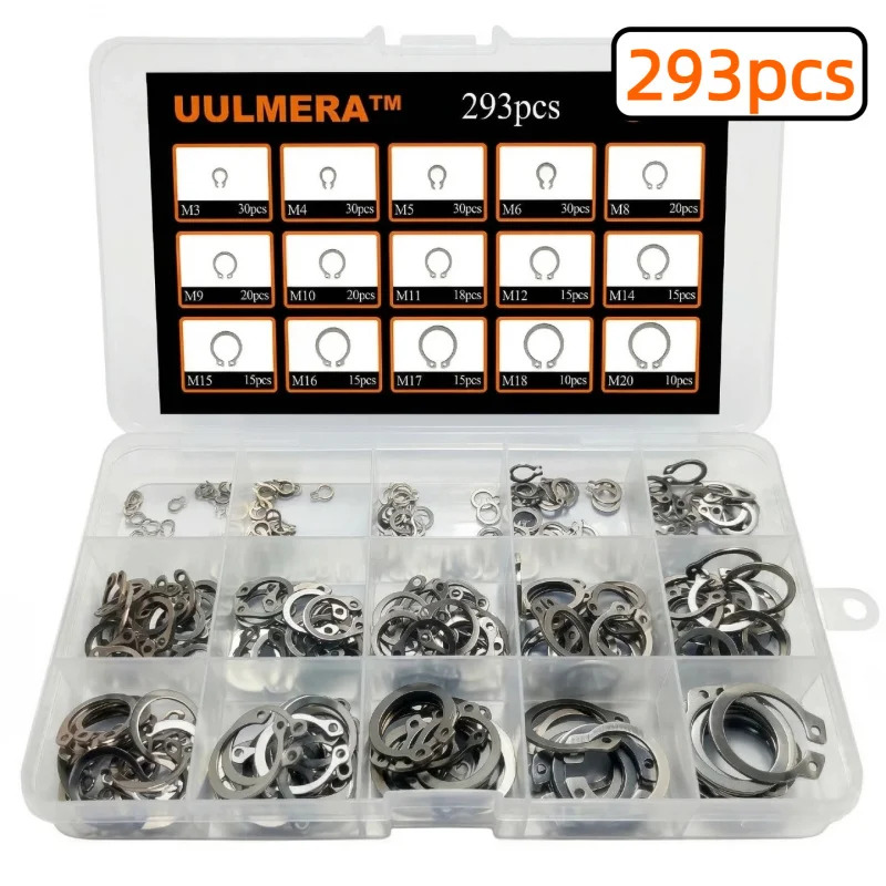 293Pcs M3-M20 304 Stainless St - مراجعة Snap Fastener Set وسعره