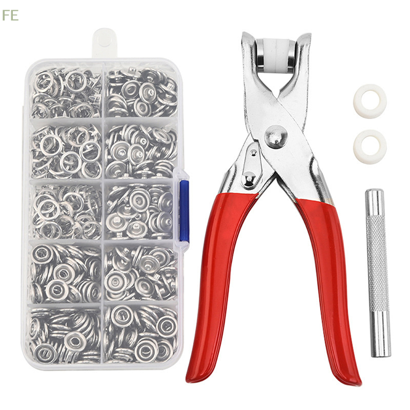 [F] Sets Snap Fasteners Kit To - مراجعة Snap Fastener Set وسعره
