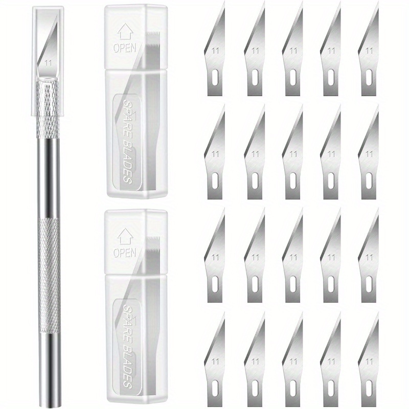 Set of Craft Knives Including  - مراجعة Craft Knife Set وسعره