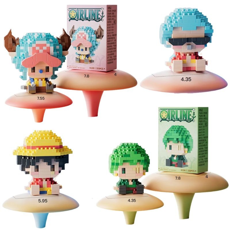 Anime Building Block One Luffy - مراجعة Cosplay Prop Building وسعره