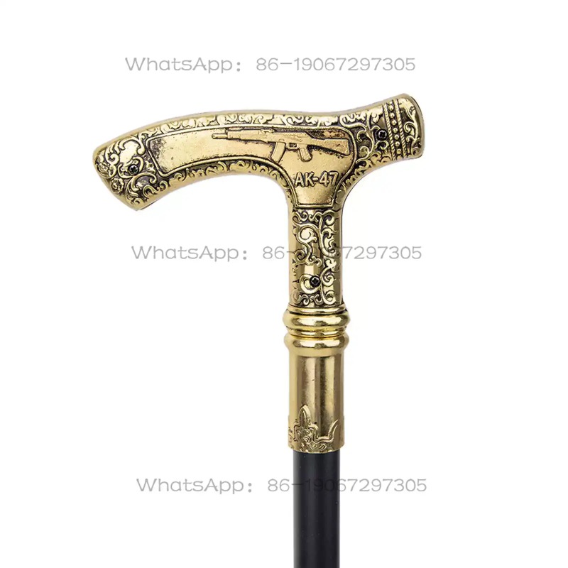 Vintage Carved Cane AK47 Gentl - مراجعة Ak47 Cosplay Prop وسعره