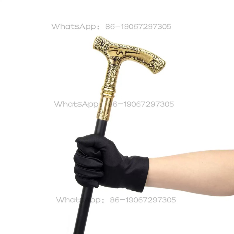 Vintage Carved Cane AK47 Gentl - مراجعة Ak47 Cosplay Prop وسعره