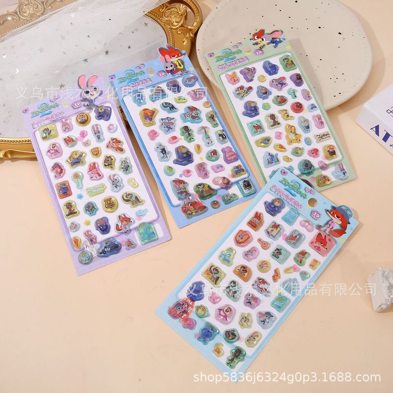 40pcs Kawaii Zootopia 3d Relie - مراجعة Cosplay Prop Diy وسعره