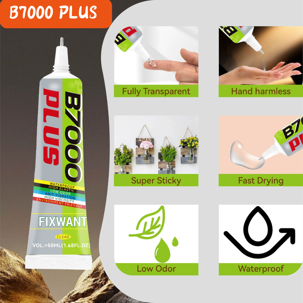 B7000 Upgrade B7000 PLUS Clear - مراجعة Contact Cement Glue وسعره