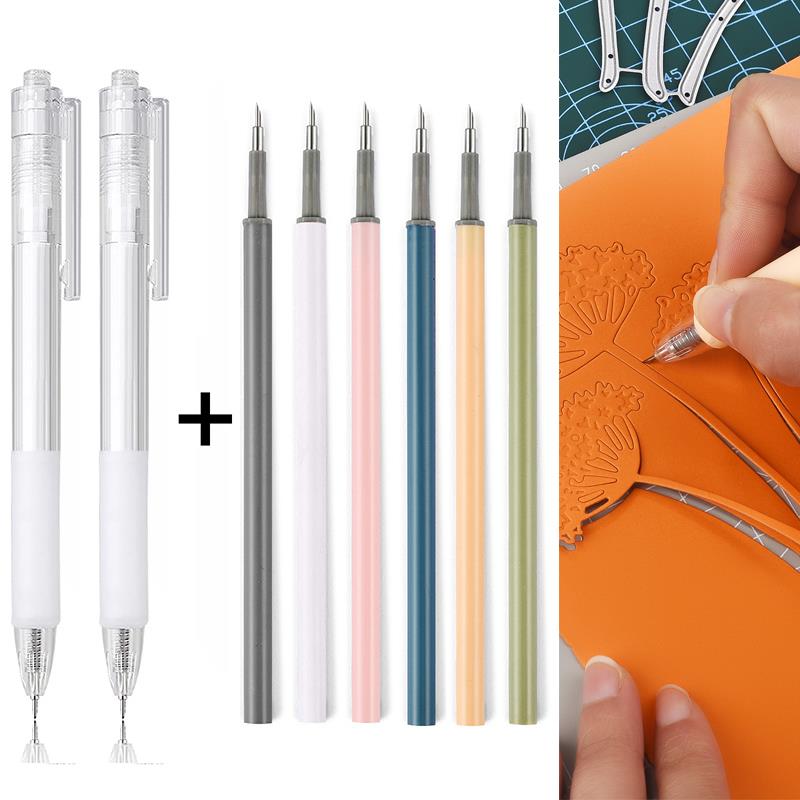 2+6Pcs Knife Pen Refill Set Ar - مراجعة Craft Knife Set وسعره