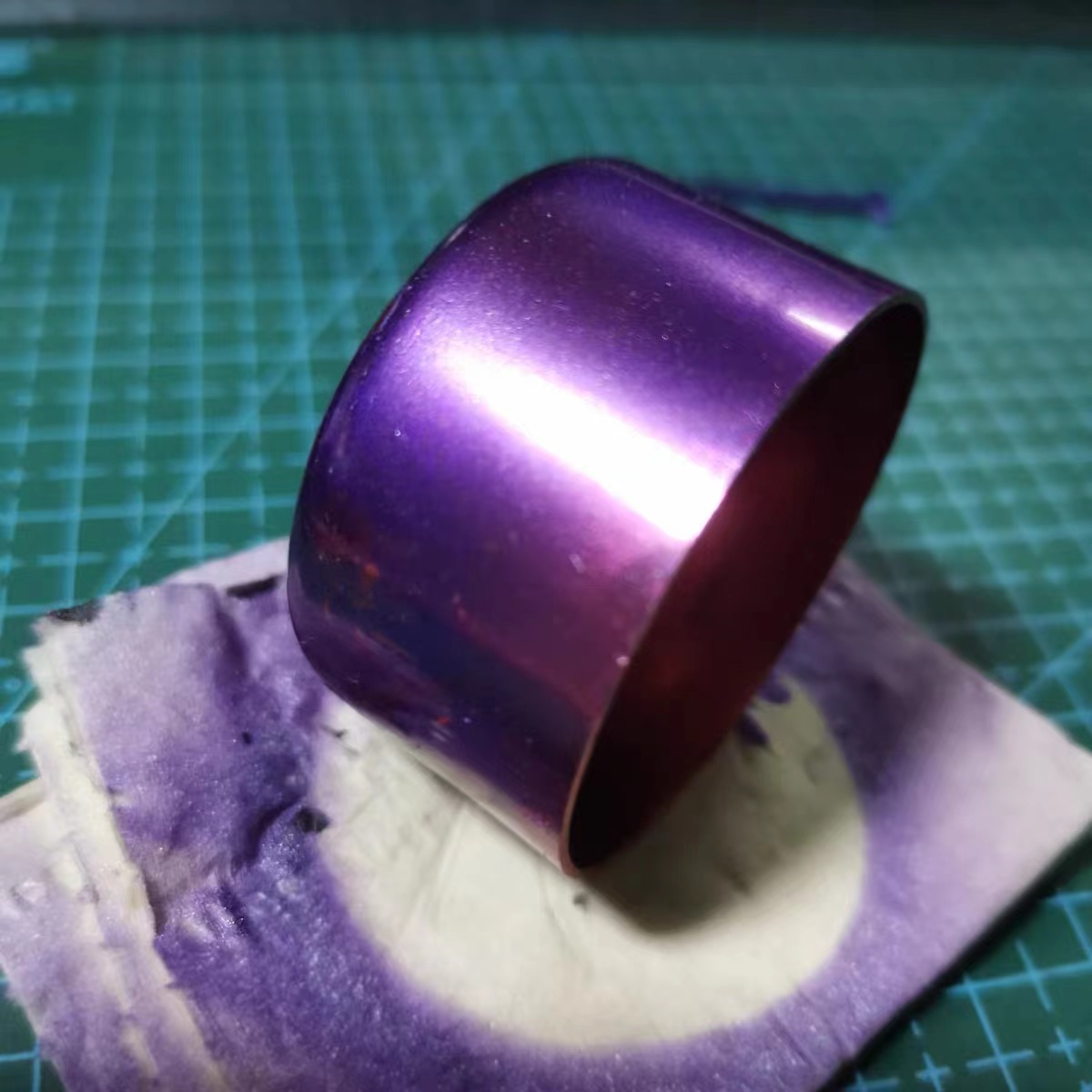 Electroplating Purple Paint Pi - مراجعة Metallic Spray Paint وسعره
