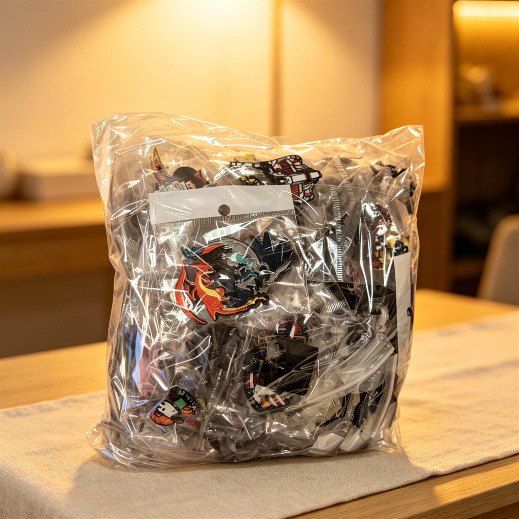 Creative Random Brooch New Pop - مراجعة Cosplay Prop Bag وسعره