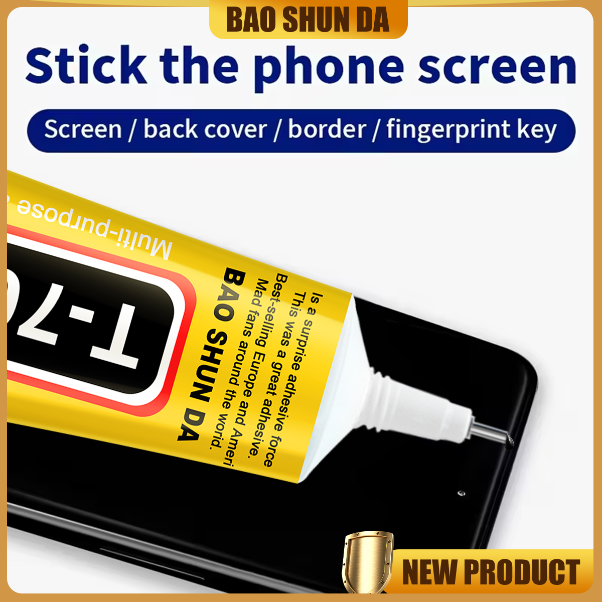 T7000 Black Contact Mobile Scr - مراجعة Contact Cement Glue وسعره