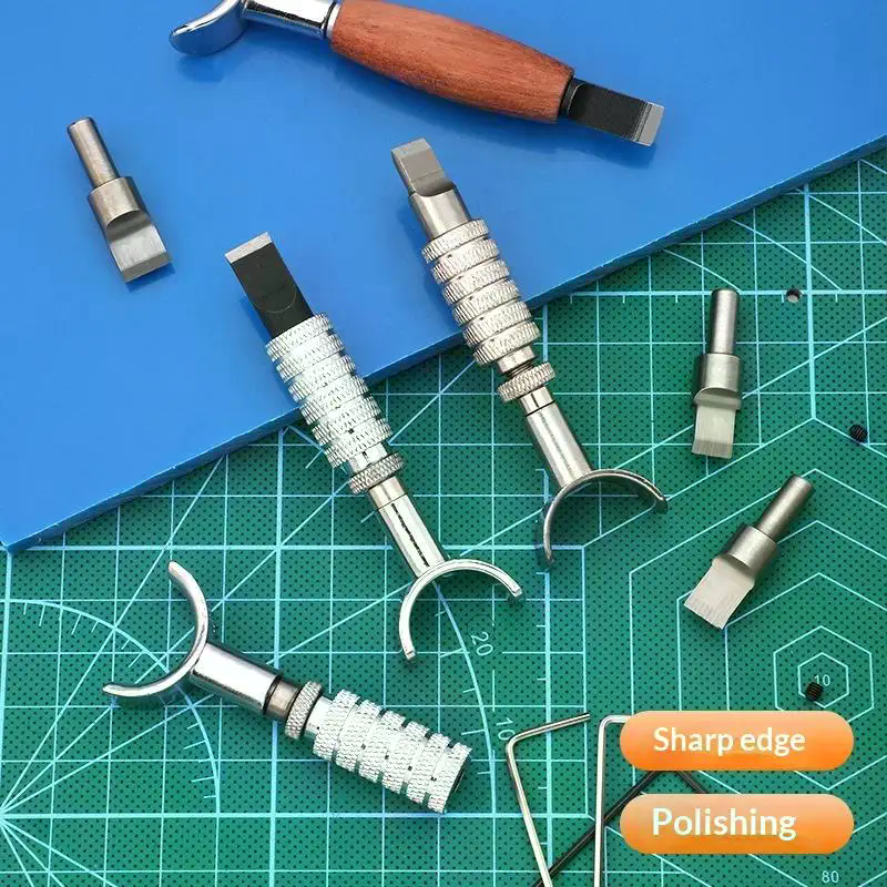 Leather Carving Knife Rotary N - مراجعة Craft Knife Set وسعره