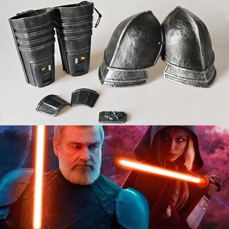 Anime Ahsokaoes Baylang Skolli - مراجعة Cosplay Material For Prop وسعره