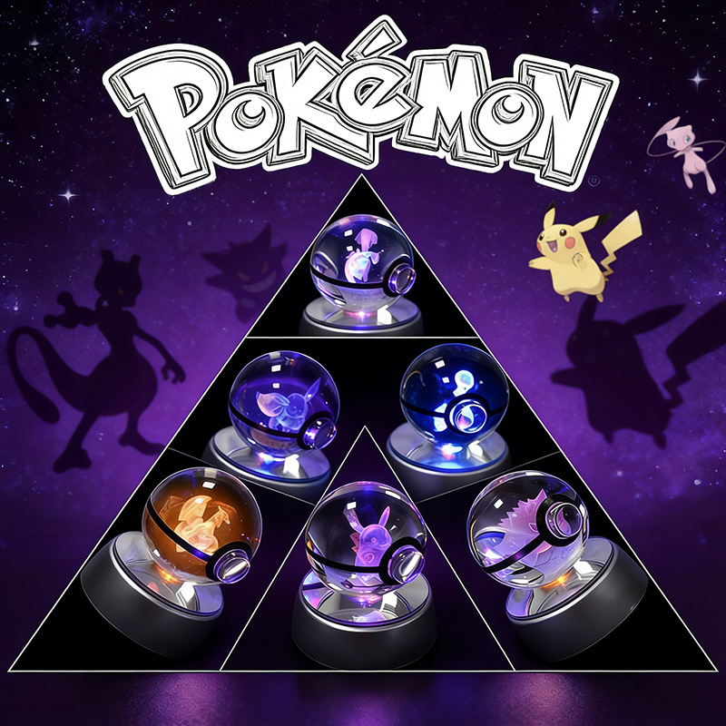 Pokemon Crystal Poké Ball 3D E - مراجعة Pokeball Cosplay Prop وسعره