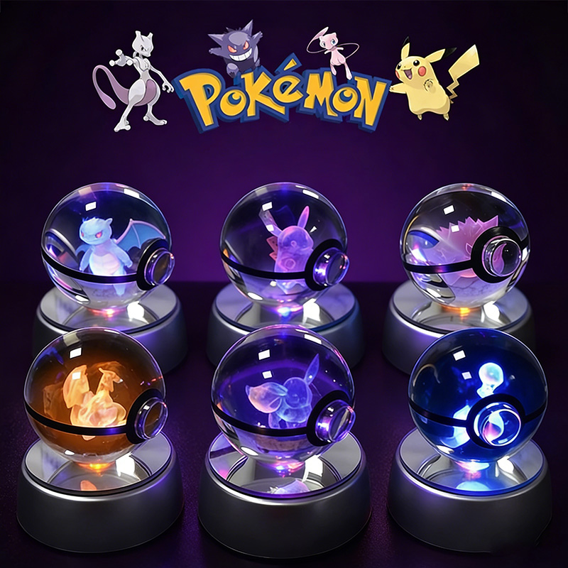 Pokemon Crystal Poké Ball 3D E - مراجعة Pokeball Cosplay Prop وسعره