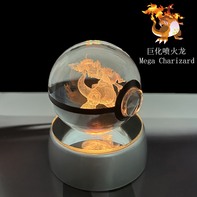 Pokemon Crystal Poké Ball 3D E - مراجعة Pokeball Cosplay Prop وسعره