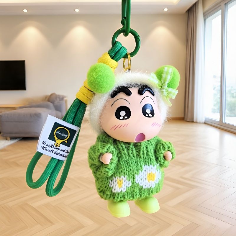 Crayon Shinji pendant plush cr - مراجعة Cosplay Prop Display وسعره