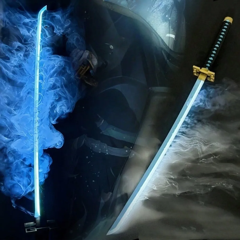 Demon Slayer 104cm 40in Triple - مراجعة Cosplay Prop Display وسعره