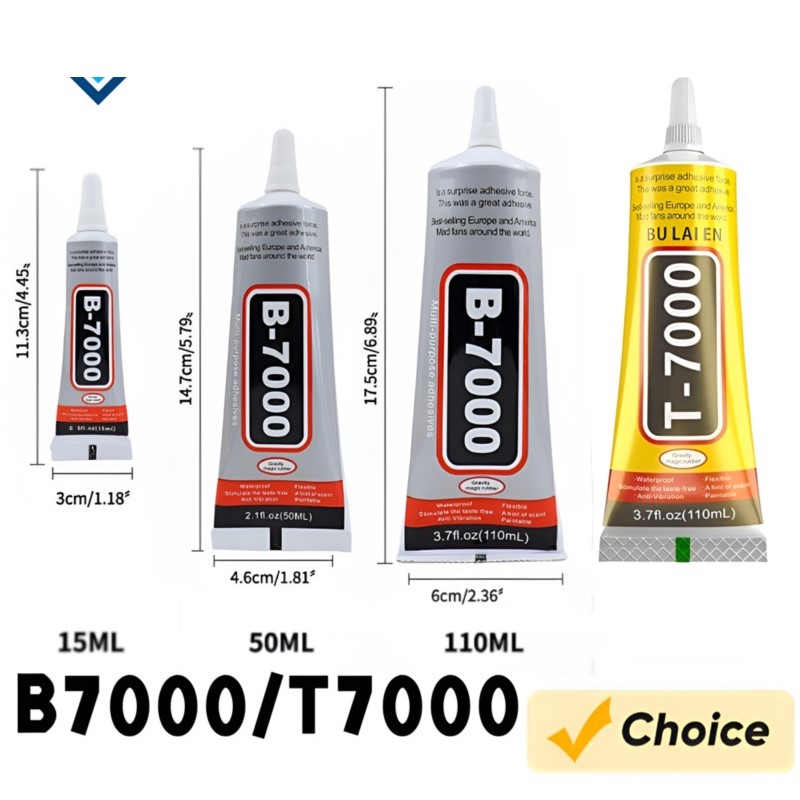 1pc 15ML 50ML 110ML B-7000 Cle - مراجعة Contact Cement Glue وسعره