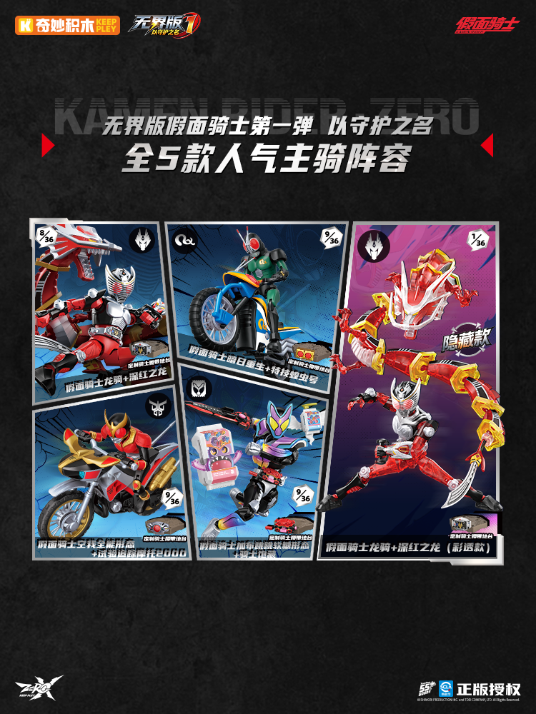 Keeppley 2026 New Kamen Rider‌ - مراجعة Cosplay Prop Building وسعره