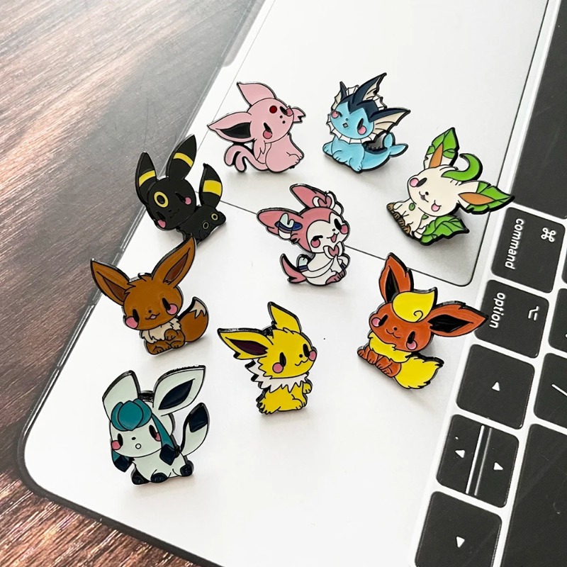 Hot 9 Pcs Anime Elf Brooch Set - مراجعة Cosplay Prop Bag وسعره