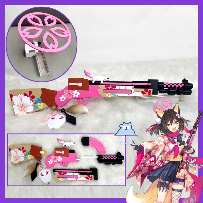 Game Blue Archives Kuda Izuna  - مراجعة Cosplay Prop Blueprints وسعره