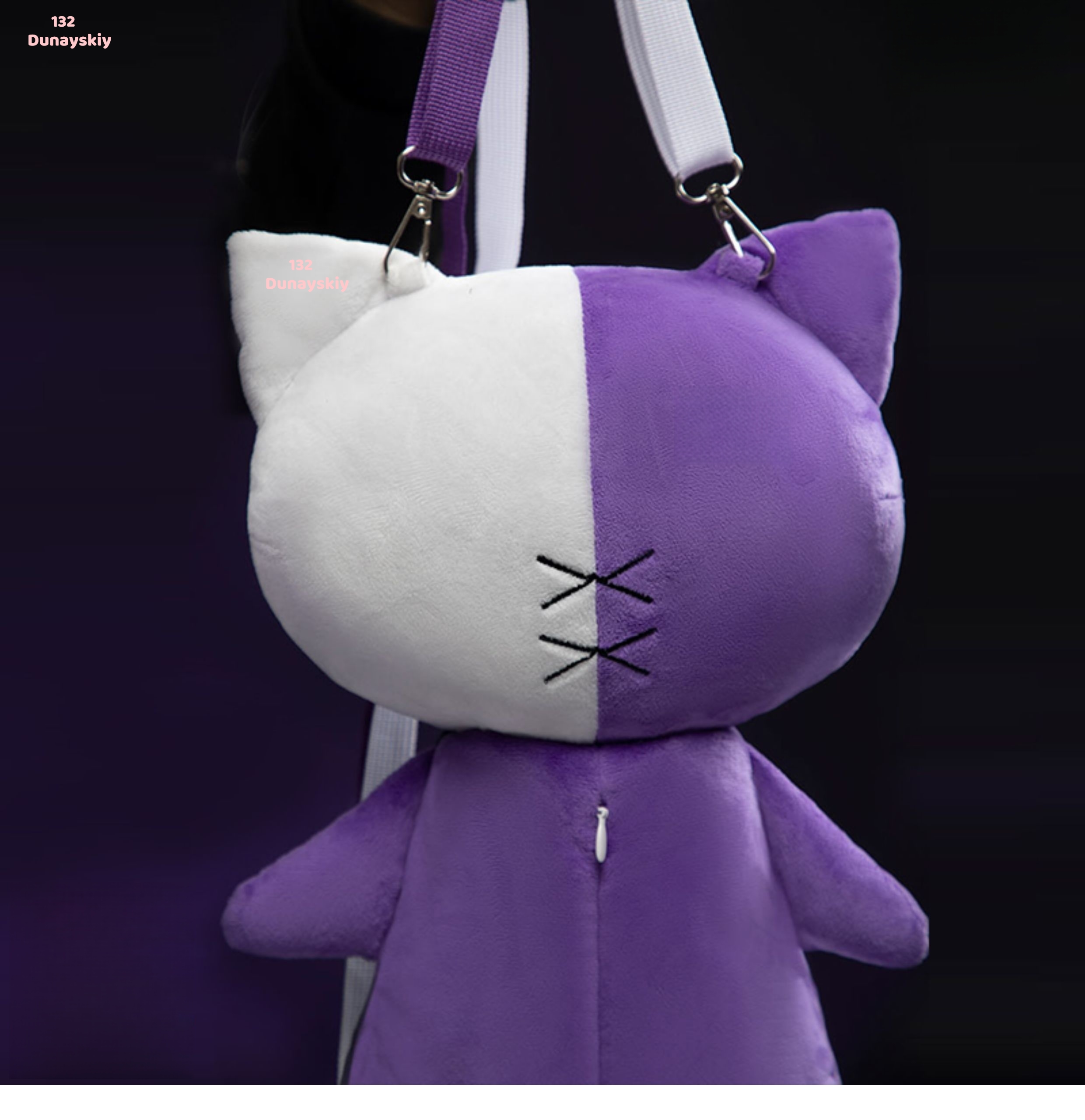 Anarchy Skull Cat Crossbody Ba - مراجعة Cosplay Prop Bag وسعره