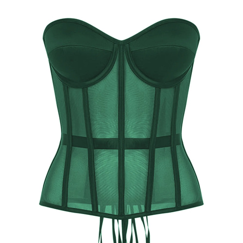 Women Corset Bustier Tops Sexy - مراجعة Boning Corset Steel وسعره
