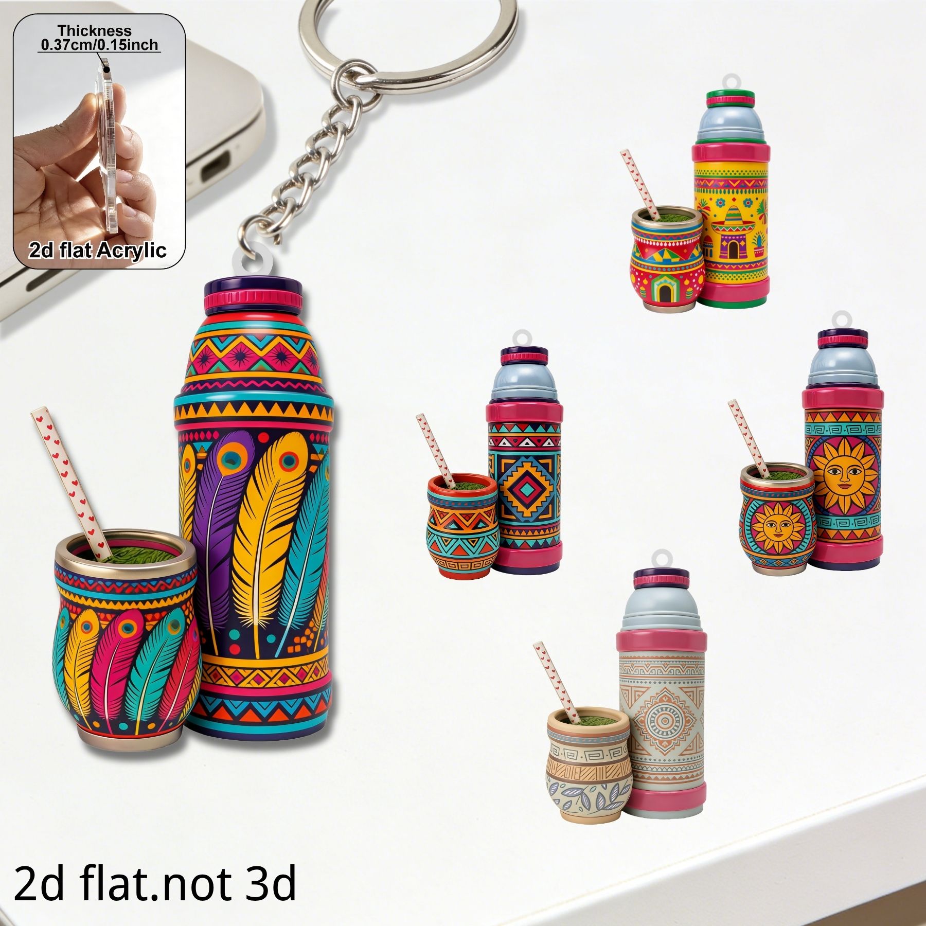 Thermos Cup Keychain,2D Flat A - مراجعة Worbla Thermoplastic وسعره