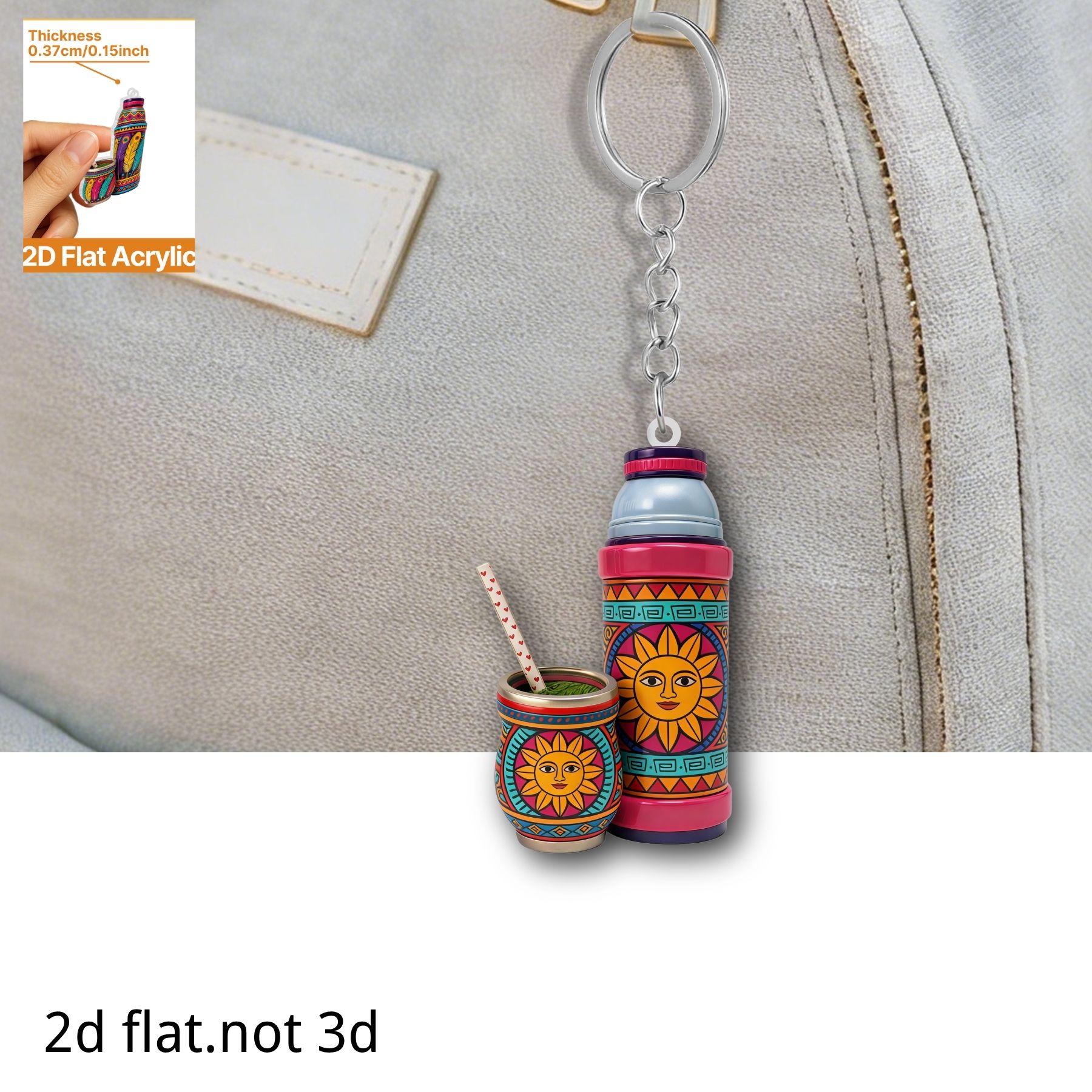 Thermos Cup Keychain,2D Flat A - مراجعة Worbla Thermoplastic وسعره
