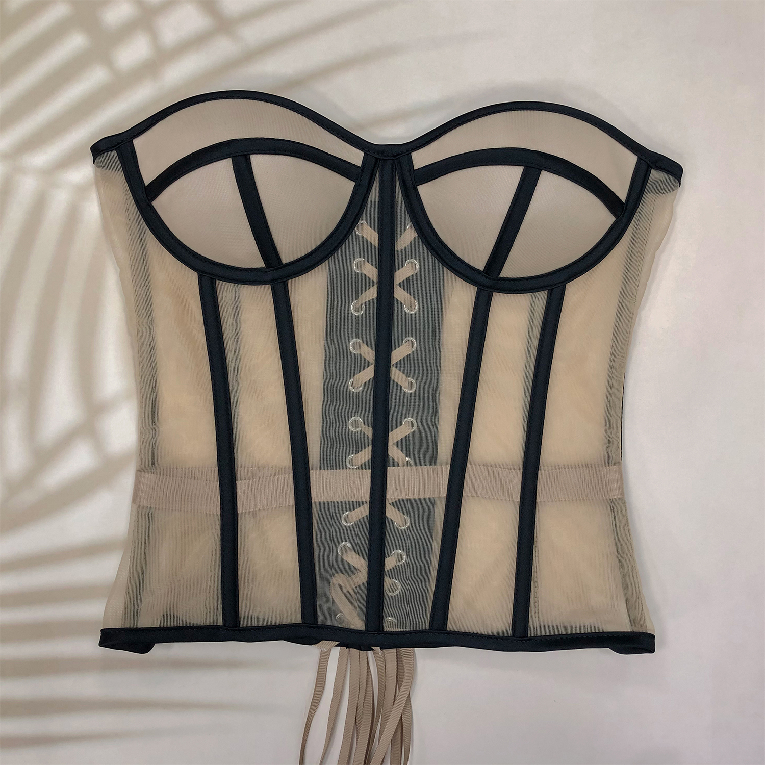 Steel Bone Sexy Gothic Corset  - مراجعة Boning Corset Steel وسعره