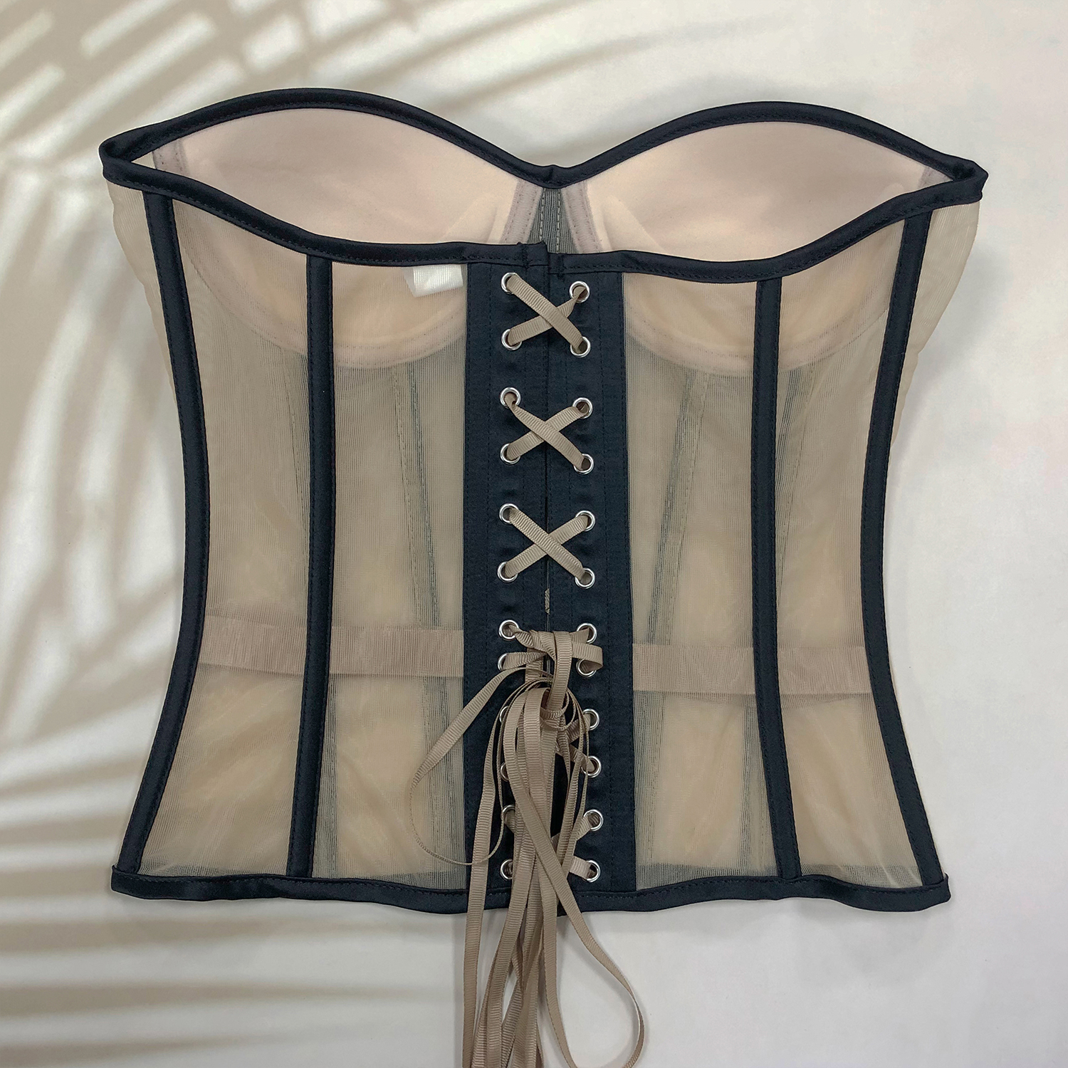 Steel Bone Sexy Gothic Corset  - مراجعة Boning Corset Steel وسعره