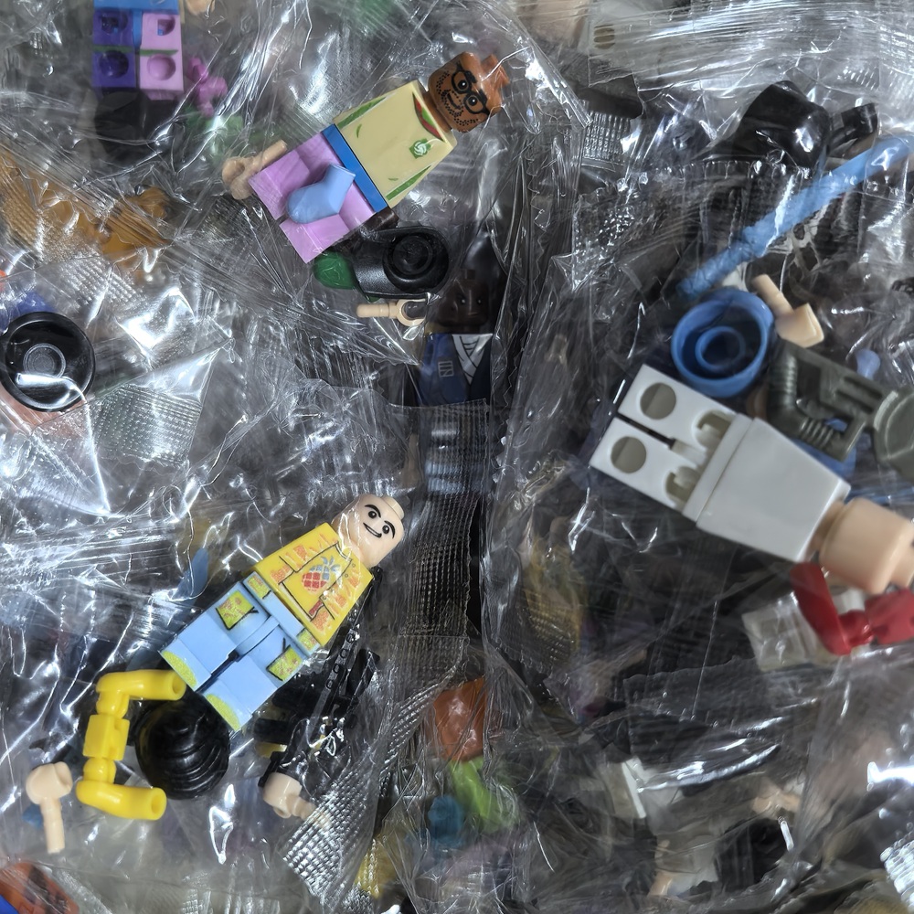 50pcs Random Mini Action Figur - مراجعة Cosplay Prop Building وسعره